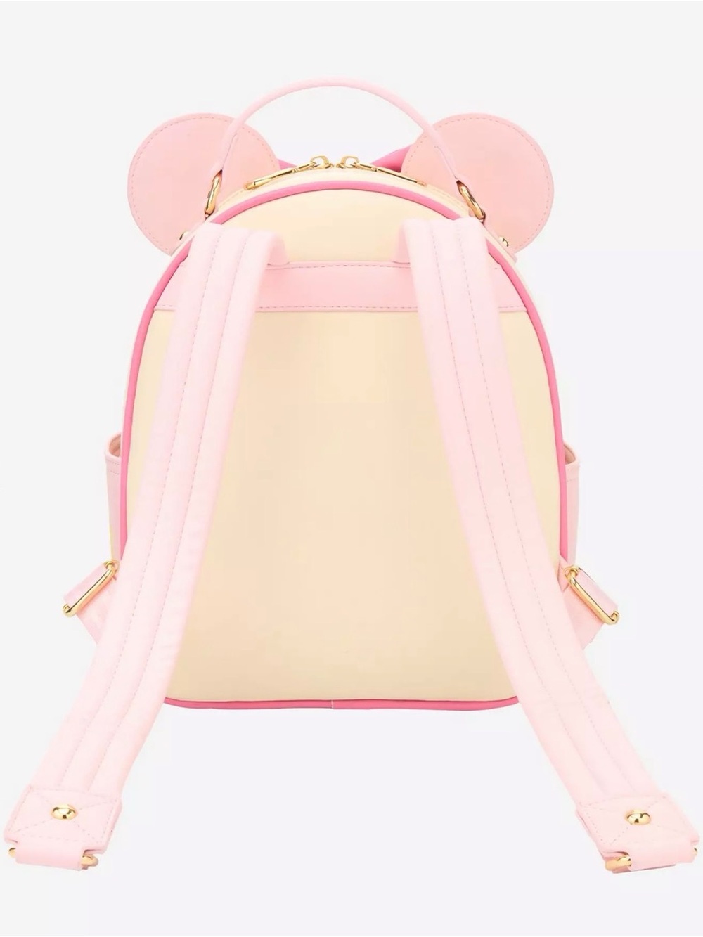 New Disney Minnie Mouse Flower Magnetic Ears Mini Backpack - Picture 3 of 8